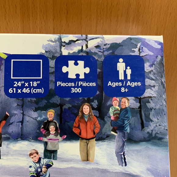 NHL The Hockey Pond 300 Piece Jigsaw Puzzle by BLM Games 2008 - Picture 3 of 8